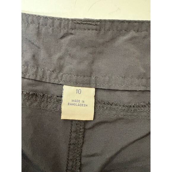 Bimini Bay Outfitters Ltd Shorts Womens Size 10 Black Nylon High Rise 6" Inseam - Picture 6 of 9